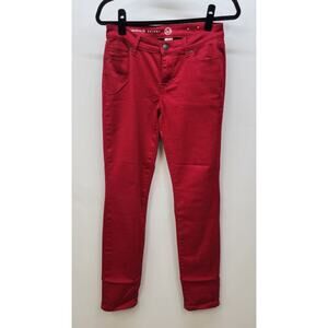 W62 Red Signature Fit Skinny Jeans Size 2